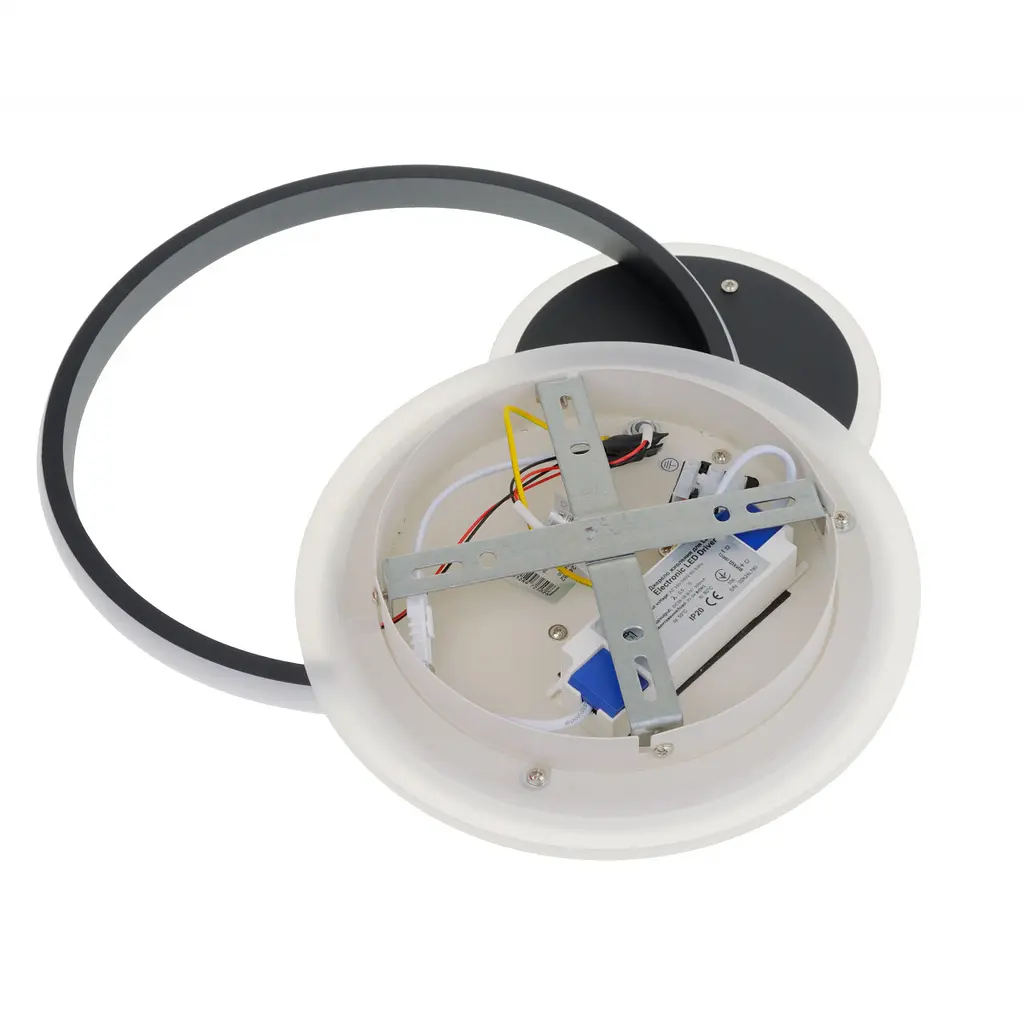Люстра для ванной Brille BL-755С/30W WW BK/WH - фото 4