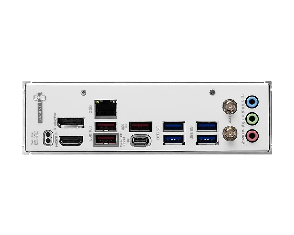 MSI Материнська плата B850M GAMING PLUS WIFI6E sAM5 B850 4xDDR5 M.2 HDMI DP WiFi BT mATX - фото 5