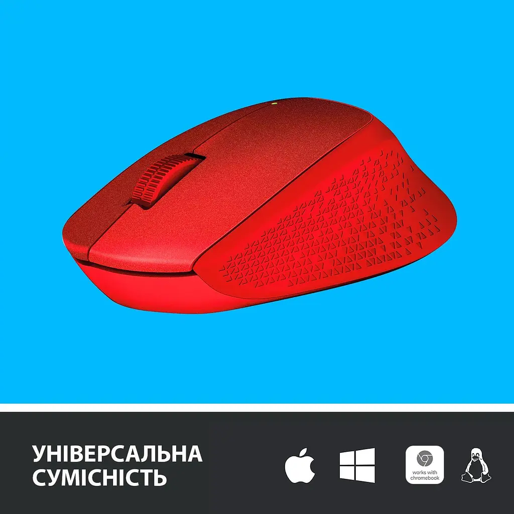 Бездротова миша Logitech M330 Silent Plus Red (910-004911) - фото 4