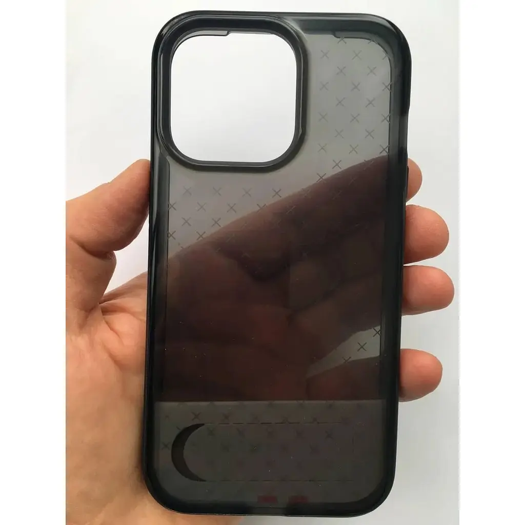 Оригинальный противоударный чехол Tech21 Evo Check для iPhone 13 Pro (6.1") Smokey Black T21-9192 - фото 3
