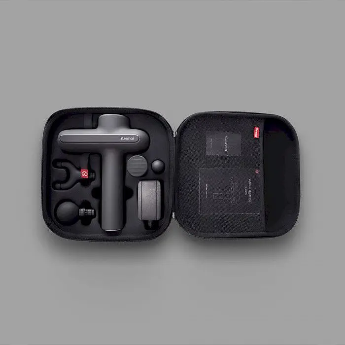 Перкуссионный массажер Xiaomi Yunmai Pro Basic Fascial Massager Black (YMJM-551S) [53625] - фото 6