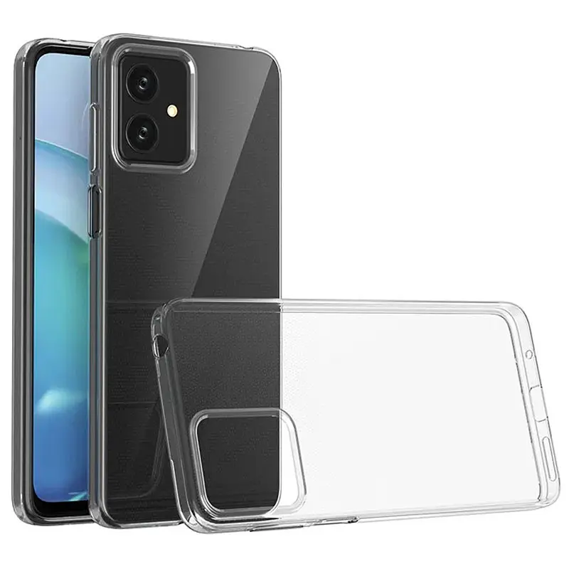 TPU чехол Epic Transparent 1,5mm для Motorola Moto G14 - фото 3