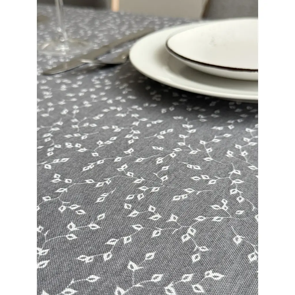 Скатерть тефлоновая Ecotton Duck 170х200 см серая (25035) - фото 3