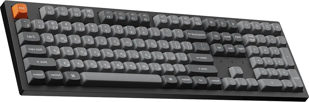 Клавіатура бездротова Keychron K10 Max Keychron Super Banana Switch Black RGB (K10M-H4-UA) - фото 4