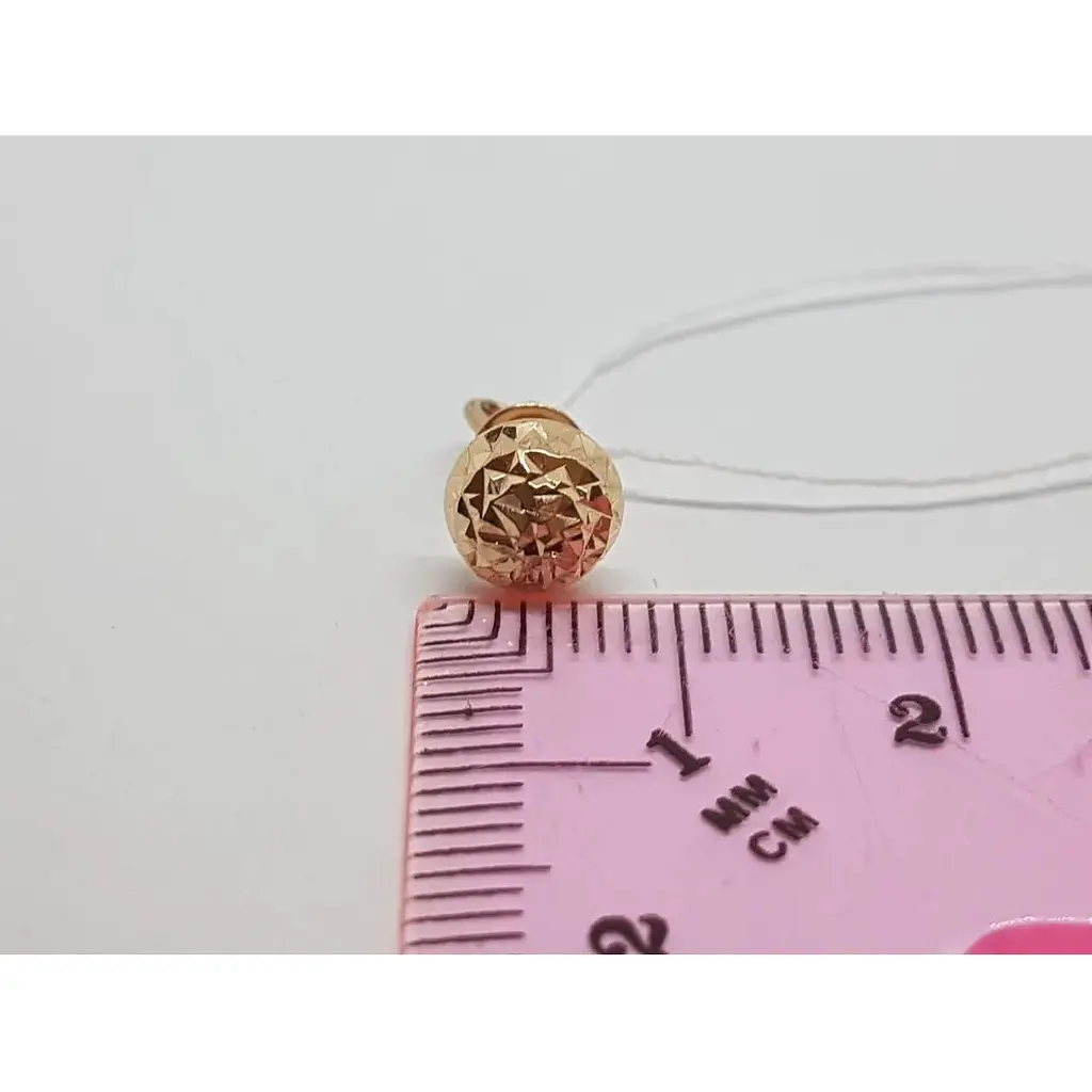 Золотые серьги-пуссеты Favoritum. 210147_7 - фото 3