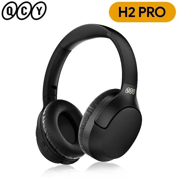 Бездротові навушники QCY H2 Pro чорні повнорозмірні - фото 4