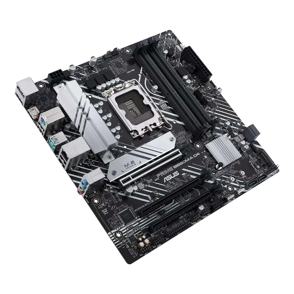 ASUS Материнська плата PRIME B660M-A D4-CSM s1700 B660 4xDDR4 M.2 HDMI DP mATX CSM - фото 4