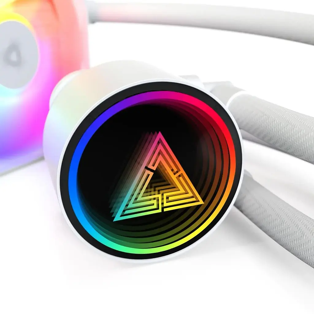СВО MONTECH LightFlow ARGB 360 White (LIGHTFLOW ARGB 360 (W)) - фото 4