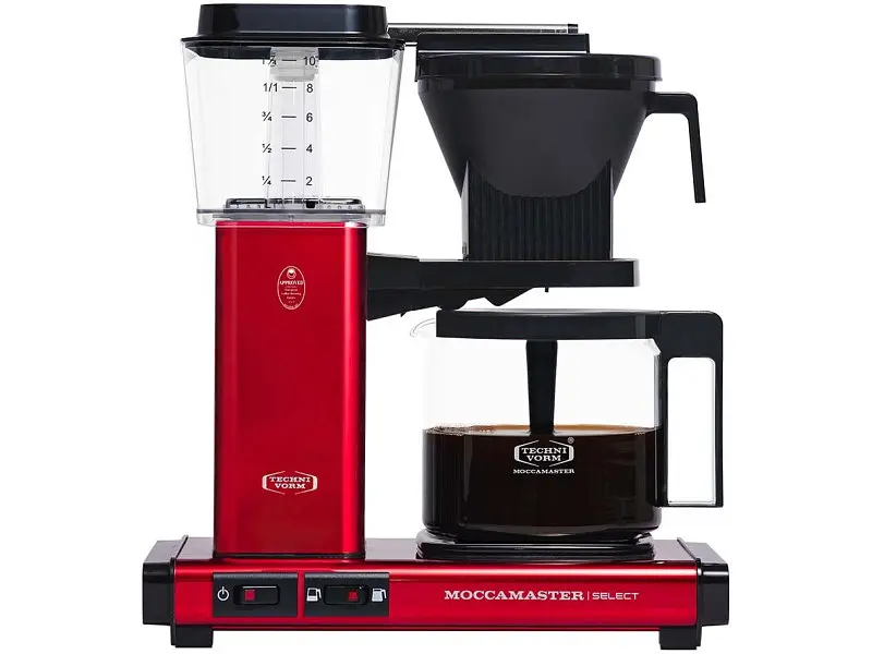 Крапельна кавоварка MOCCAMASTER KBG 741 Select Red Metallic