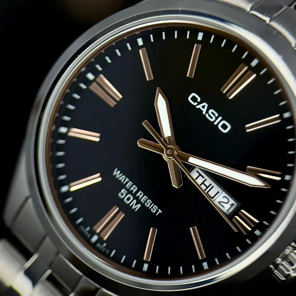 Чоловічий годинник Casio MTP-1335D-1A2 Сріблястий ( AT1141-0109 ) - фото 4