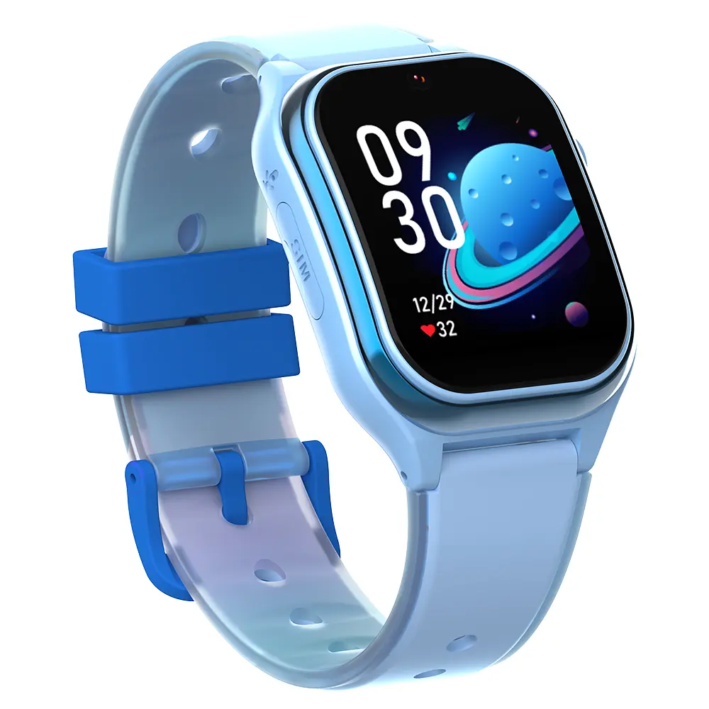 Дитячий смарт-годинник Wonlex CT26 Ultra Small компактні годинник-телефон з відеодзвінком GPS і SIM Blue (19145) - фото 2