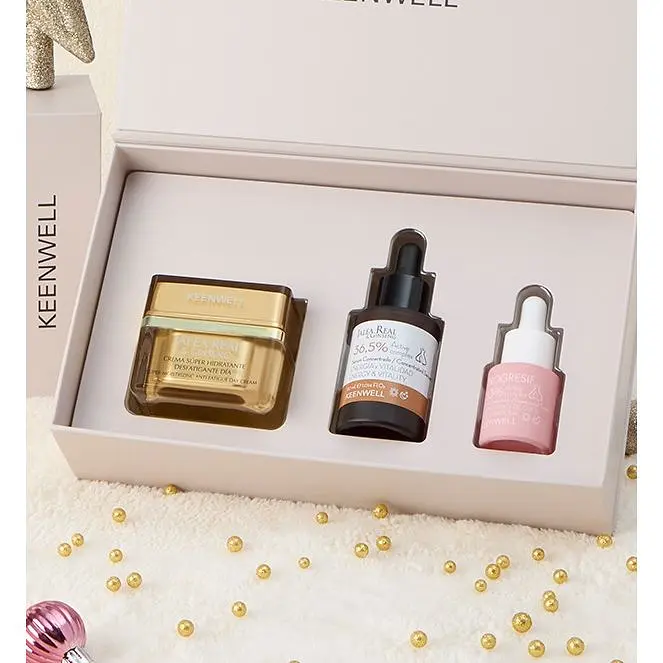 Набор для лица Keenwell Snow Drops Jalea Real ревитализирующий: дневной крем + сыворотка-концентрат для лица + сыворотка-концентрат вокруг глаз - фото 2