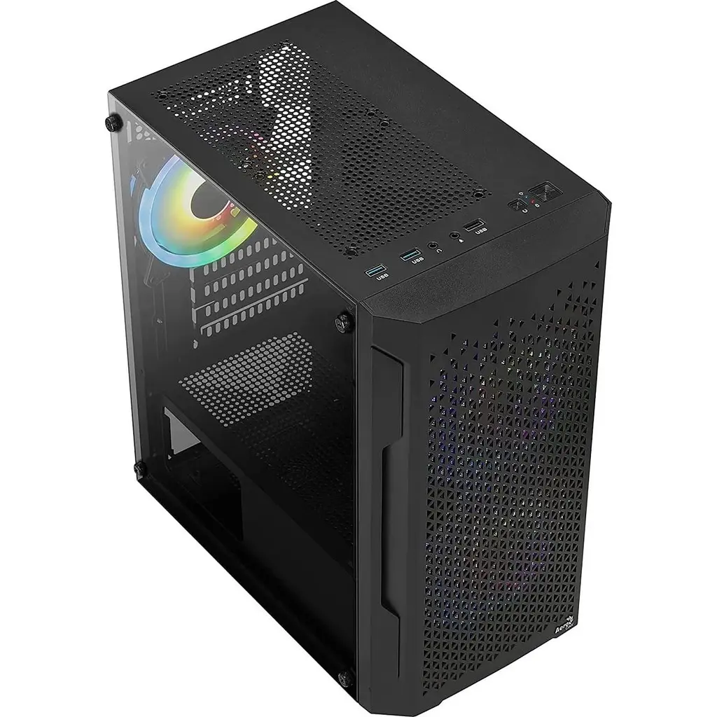 Корпус AeroCool Trinity Mini-G-BK-v2 чорний (ACCS-PV32033.11) [173301] - фото 3