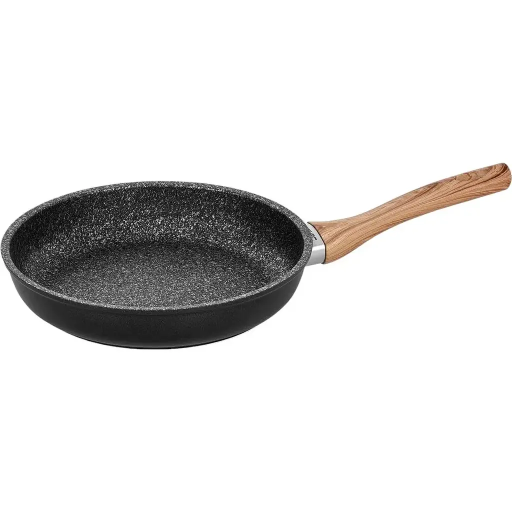 Сковорода Barazzoni Granitica Extra Induction Eco Legno24 см 1.8 л (85510602425)