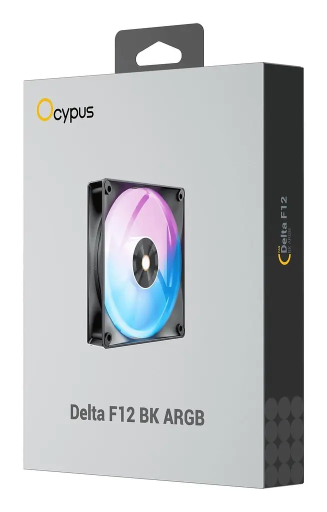 Вентилятор Ocypus DELTA F12 ARGB Black (DELTA-F12-BK1AM00X-GL) - фото 7