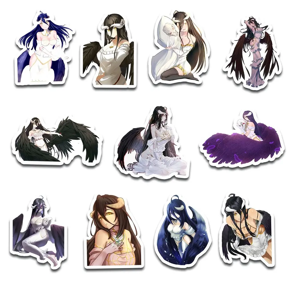 Стикерпак GeekLand Overlord Albedo 45 штук (SP OA 01) - фото 4