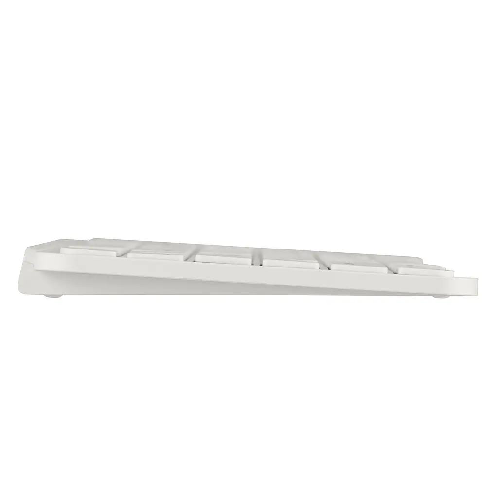 Keychron Клавиатура мембрана B1 Pro, USB/WL/BT, ivory white - фото 5