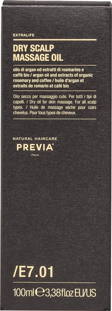 Масажна олія для шкіри голови Previa E7.01 Dry Scalp Massage Oil 100 мл - фото 2
