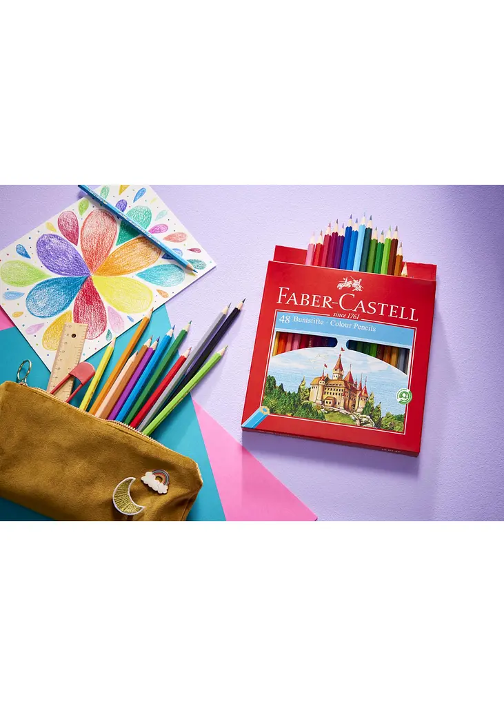 Набір олівців 48 кол. FABER CASTELL Замок та Лицарі (120148) - фото 2