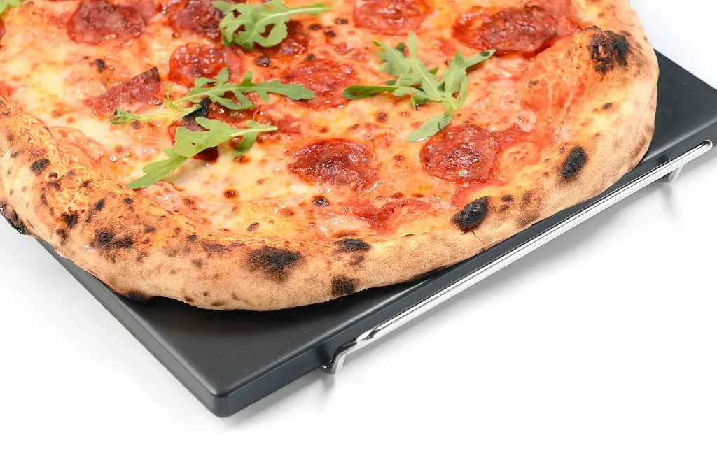 Камень для пиццы Grilli прямоугольный с подставкой 38x30 см (300380) - фото 8