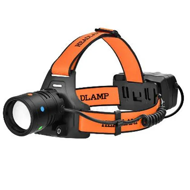 Ліхтар налобний NIGHT VISION Fluorescence BL-T210-TG 2x18650 1 режим ЗУ Type-C (47144-210_212)