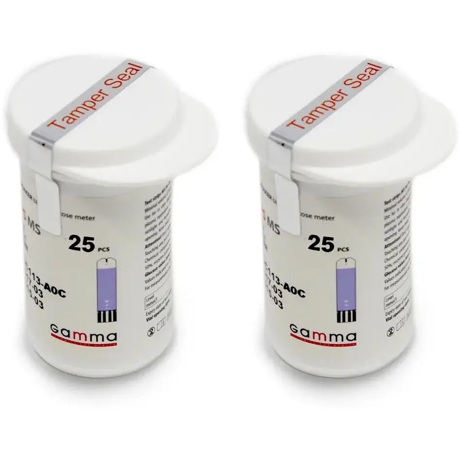 Тест-полоски Gamma MS 25 шт. - фото 2