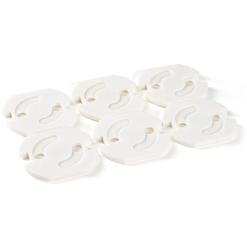Заглушки для розеток MBM Kids 6 шт білі (BS-13 WHITE) - фото 6