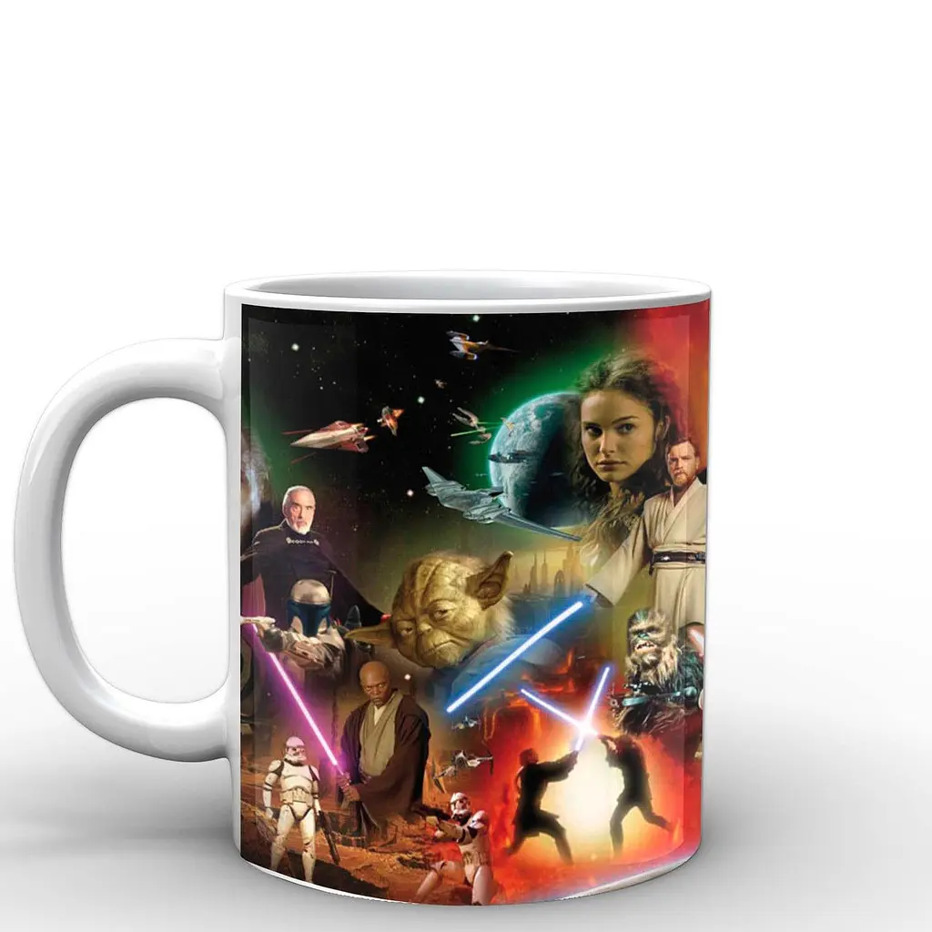 Кружка GeekLand Звездные войны Star Wars сага SW.002.02 330 мл белая - фото 2