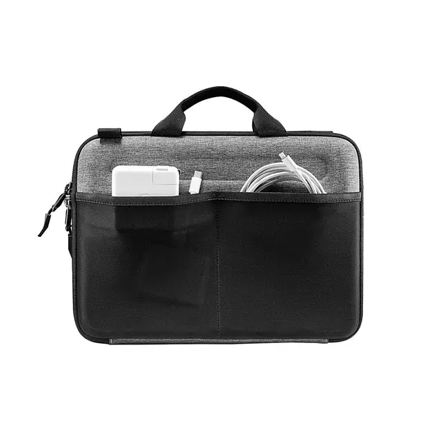 Сумка для ноутбука Tomtoc FancyCase-A25 Laptop Shoulder Bag Grey 16 Inch A25F2G2 - фото 5