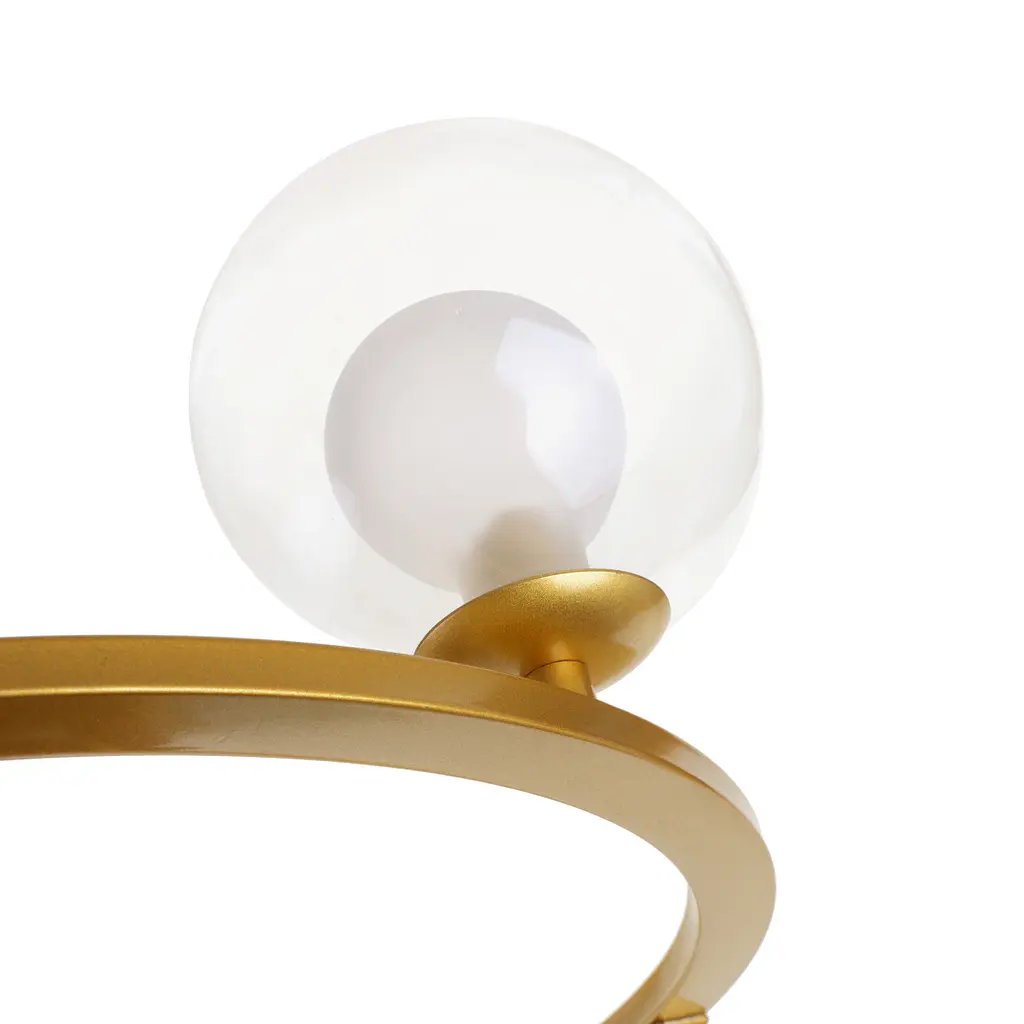 Люстра потолочная Brille в спальню G9 40W G (BR-01 620C/4) - фото 5