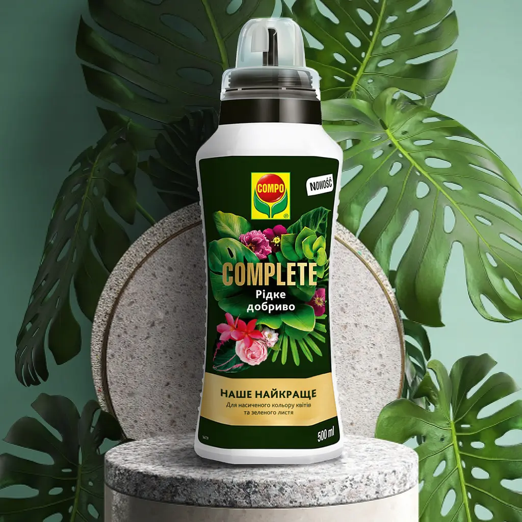 Жидкое универсальное удобрение COMPO Complete® 1 л - фото 2