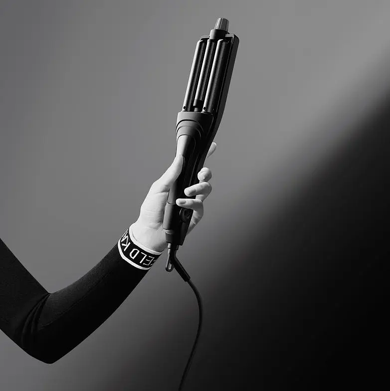 Мультистайлер Rowenta Karl Lagerfeld Waves Addict Hair Waver чорний (CF471LF0) - фото 9