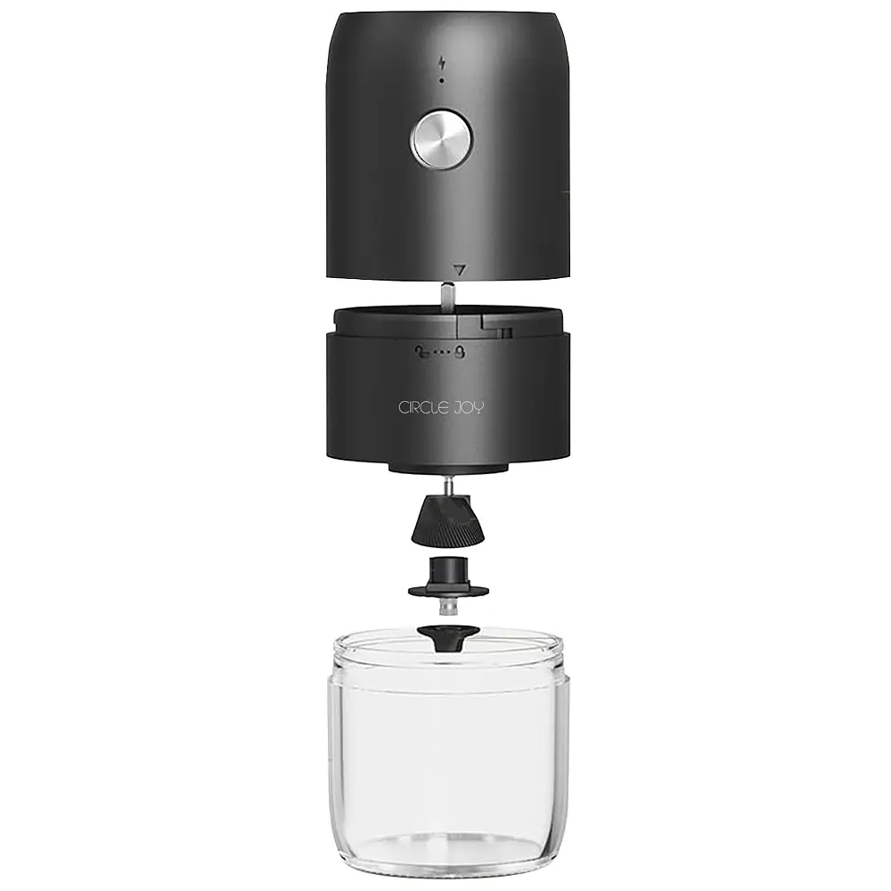 Кавомолка бездротова Xiaomi Circle Joy Electric Coffee Grinder (CJ-DMDJ05) Black - фото 2