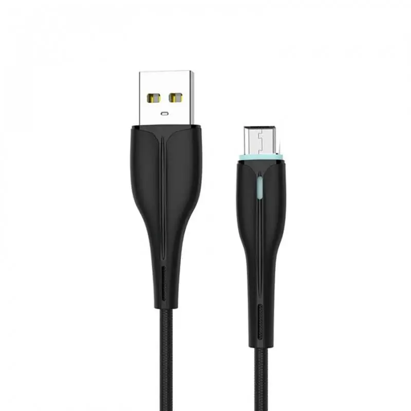 Кабель SkyDolphin S48V USB - micro USB (M/M), 1 м, Black (USB-000426) - фото 2