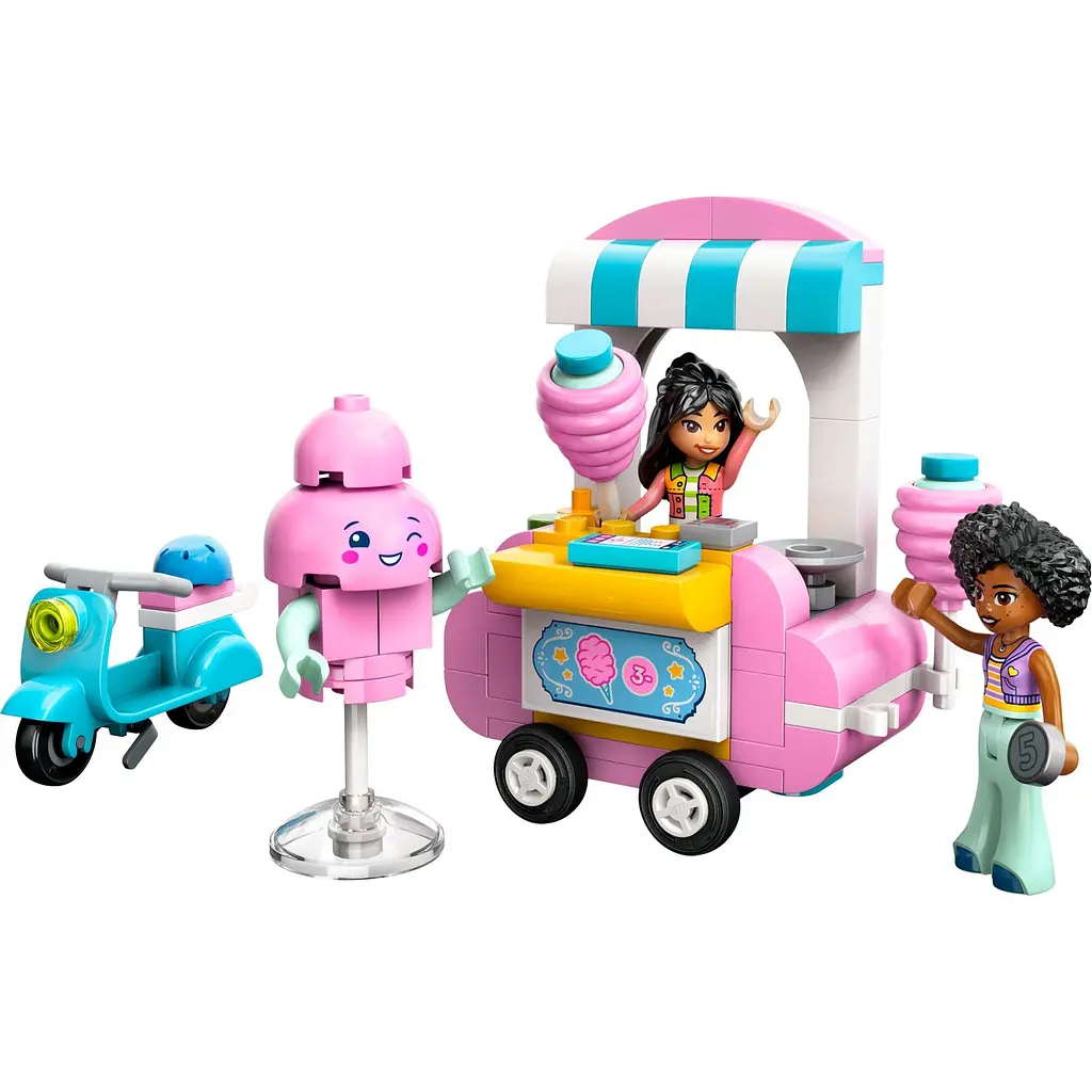 Конструктор LEGO Friends Ятка со сладкой ватой и скутер 110 деталей (42643) - фото 3
