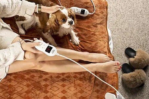 Ковдра електрична електроковдра Camry CR 7436 двоспальна - фото 8