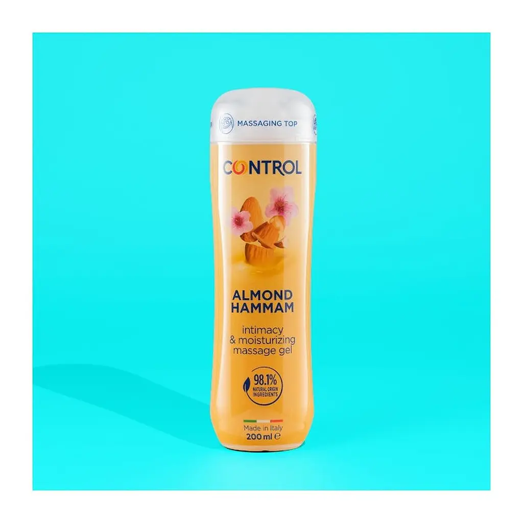 Масажний гель з мигдальним молоком CONTROL ALMOND HAMMAM 200 ML CONTROL 8-2314 98177 - фото 4
