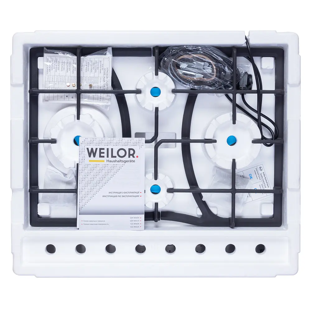 Поверхня газова на металі WEILOR GM W 614 SS - фото 11