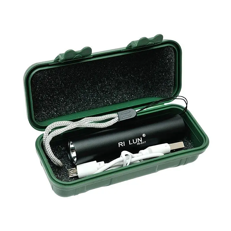 Ліхтарик LED RL-517 | Micro USB | - фото 4