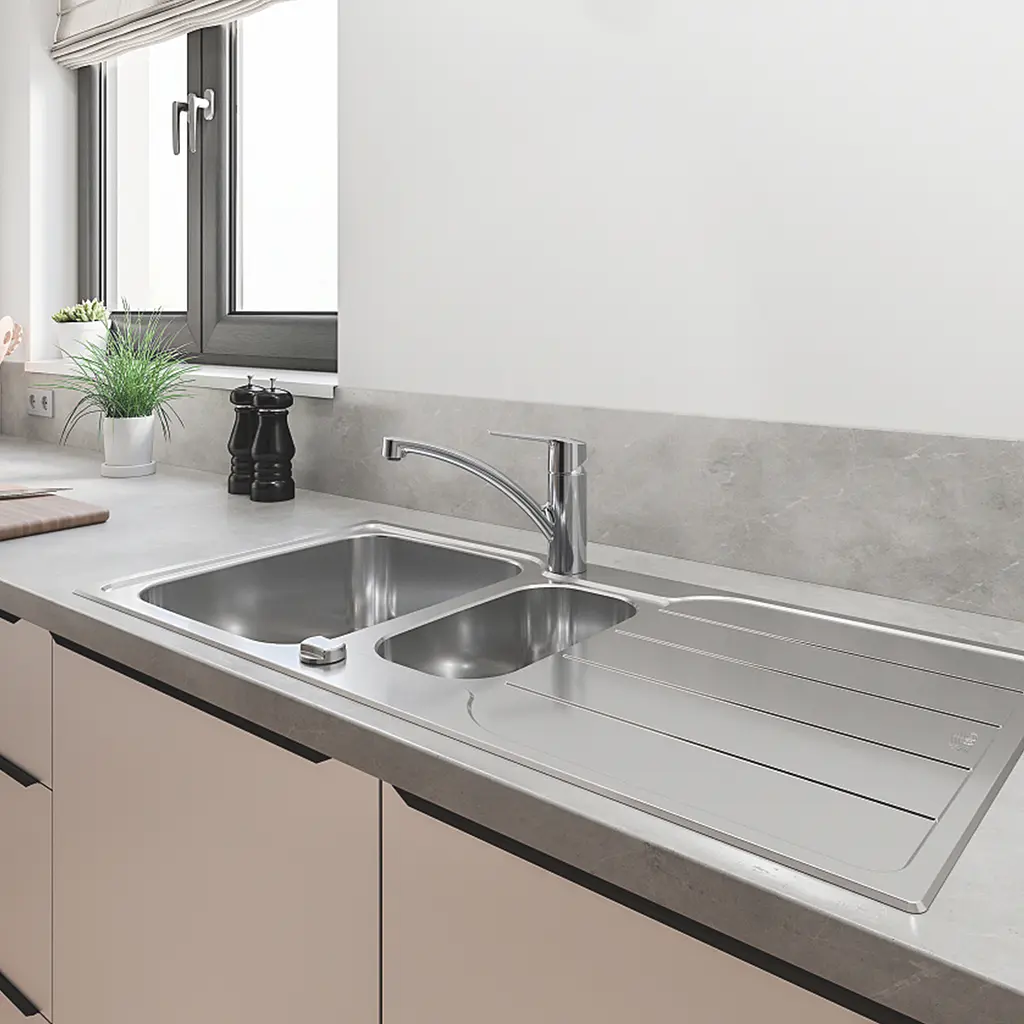 Змішувач для кухні Grohe QuickFix Start 31138002, Хром - фото 6