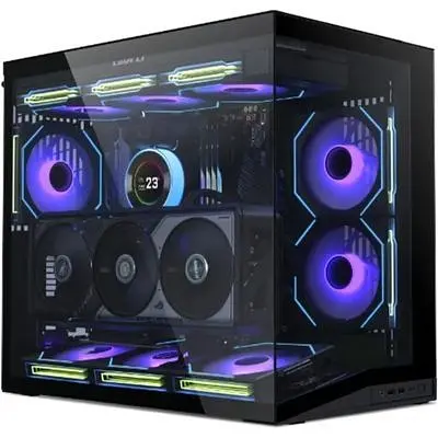 Корпус для ПК Lian Li O11 Dynamic Mini V2, Black (G99.O11DMIV2X.00) - фото 5