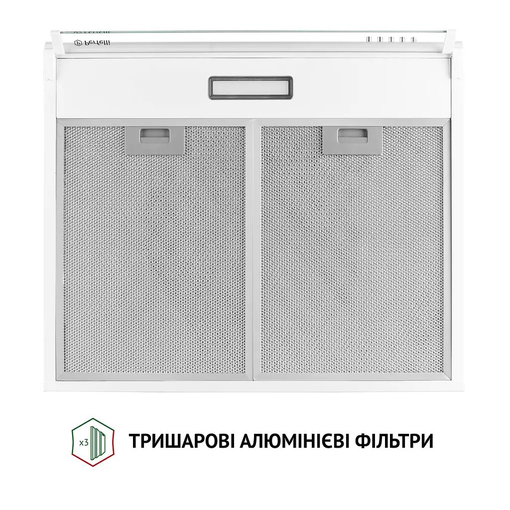 Витяжка плоска Perfelli PL 6144 W LED - фото 7