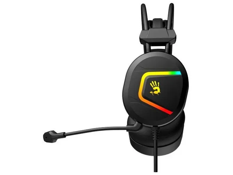 Навушники з мікрофоном A4Tech MC750 Bloody (Black) - фото 5