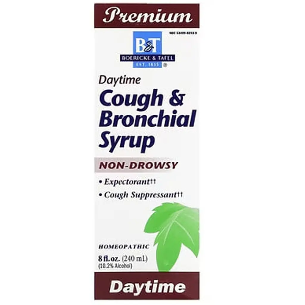 Сироп от кашля и бронхита Boericke&Tafel Childrens Cough & Bronchial Syrup дневной 240 мл - фото 2