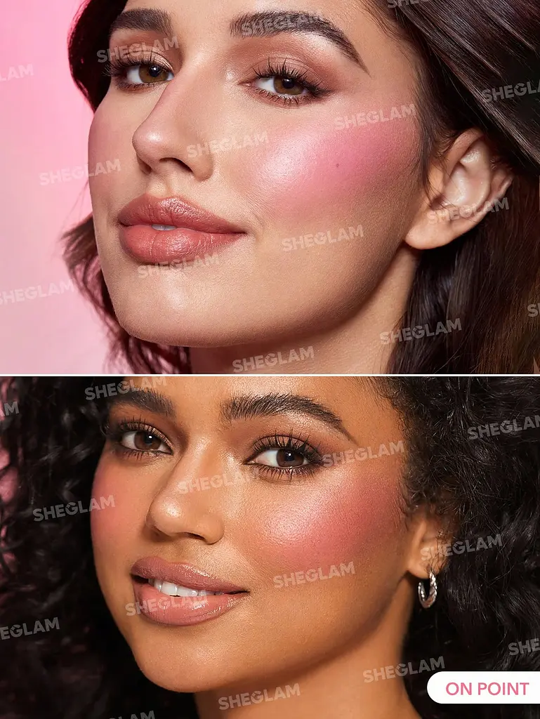 Рідкі матові рум'яна Sheglam Color Bloom Liquid Blush-On Point - фото 2
