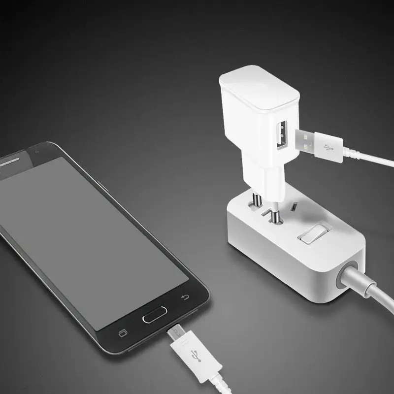 USB зарядка - блок живлення 5V 1 ампер ETA-U90EWE з захистом від перевантаження (100951) - фото 4