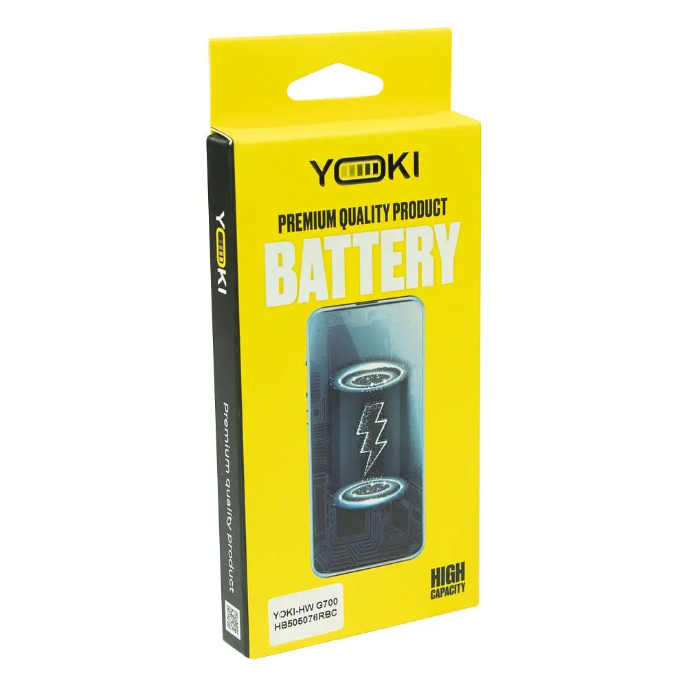 Акумулятор високої ємкості Premium якість Yoki HB505076RBC для Huawei G700 Huawei Y3 II LUA-U22 - фото 2