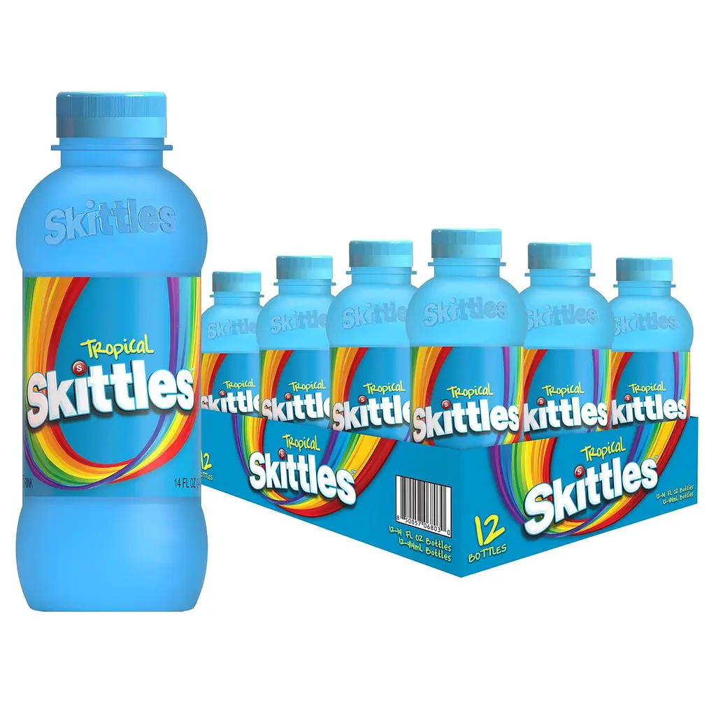 Напій Skittles Drink Tropical 414 мл - фото 10
