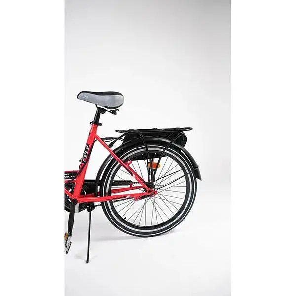 Електровелосипед Azimut Ardis 24 дюйма 500W 13Ah червоний - фото 2