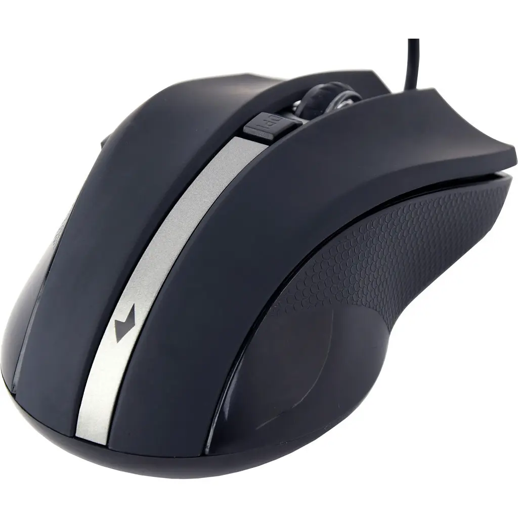 Мишка Gembird MUS-GU-02 USB Black (MUS-GU-02) - фото 4